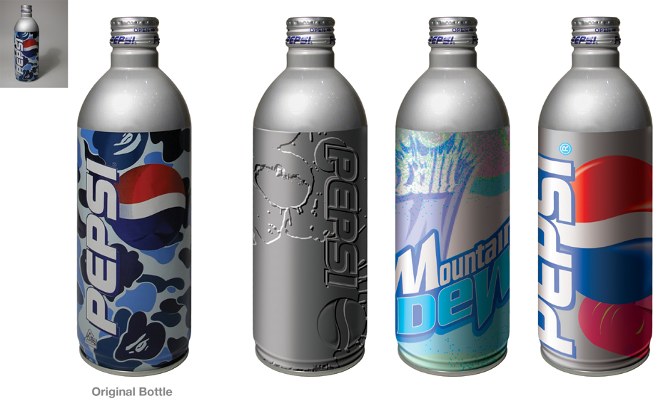 Pepsi Metal Bottles 1