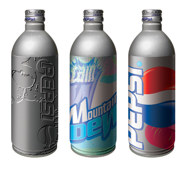 Pepsi Metal Bottles 1