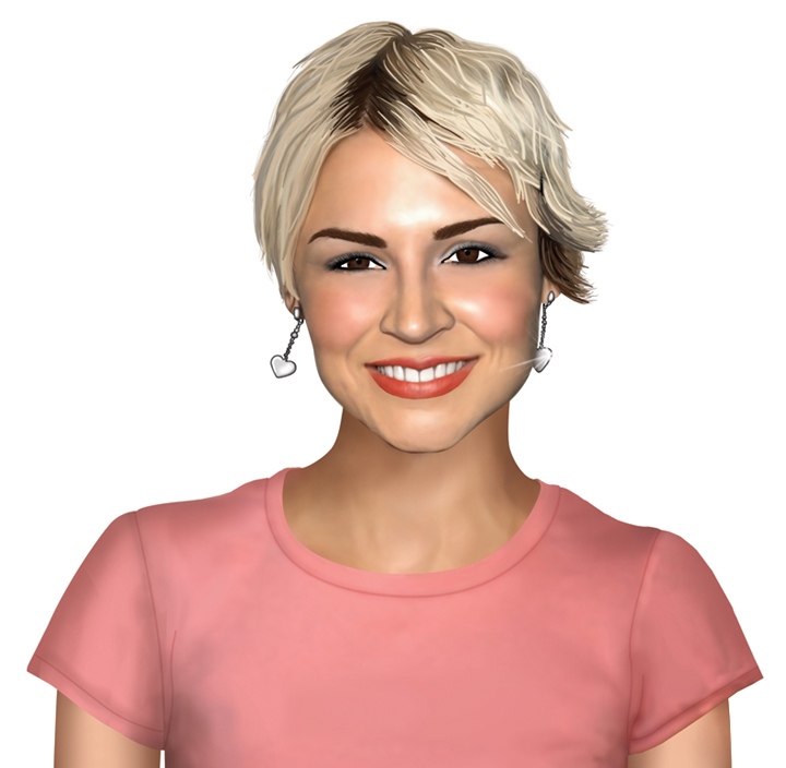 Samaire Armstrong Illustration Ad