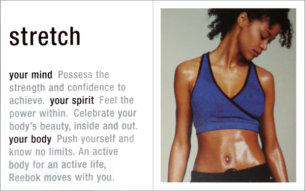 Reebok Stretch Catalog Spread 1