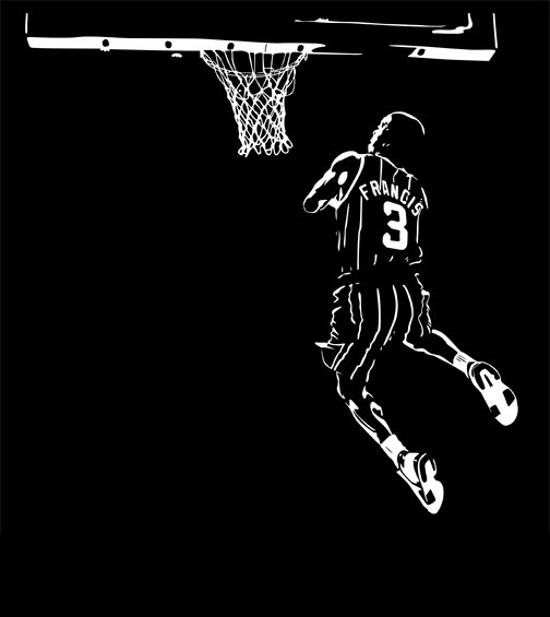 Steve Francis Black and White Ads 6