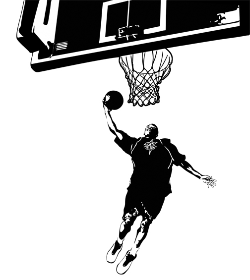 Steve Francis Black and White Ads 7