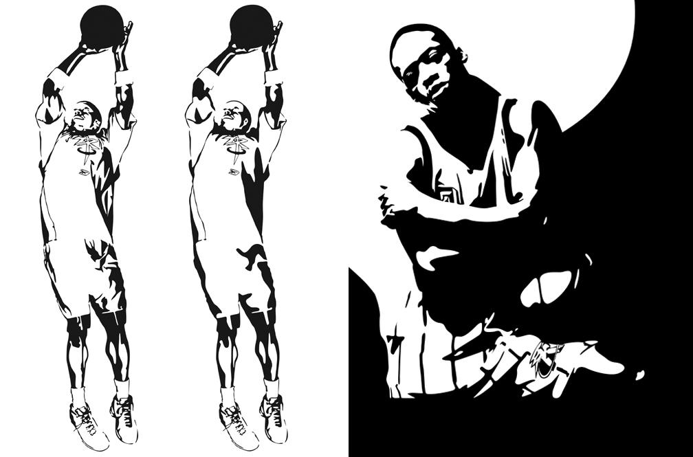 Steve Francis Black and White Ads 8