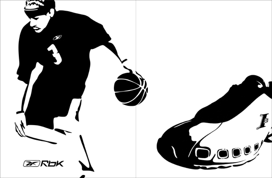 Allen Iverson Black and White Ads 6