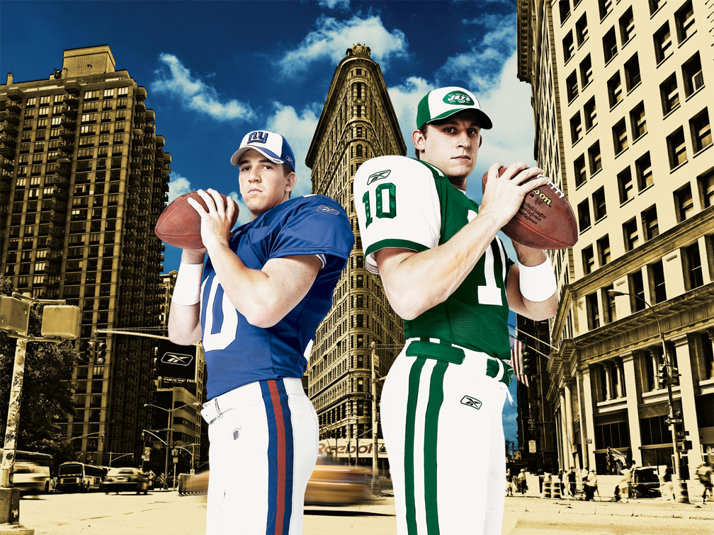 Eli Manning and Chad Pennington NFL Ad 1