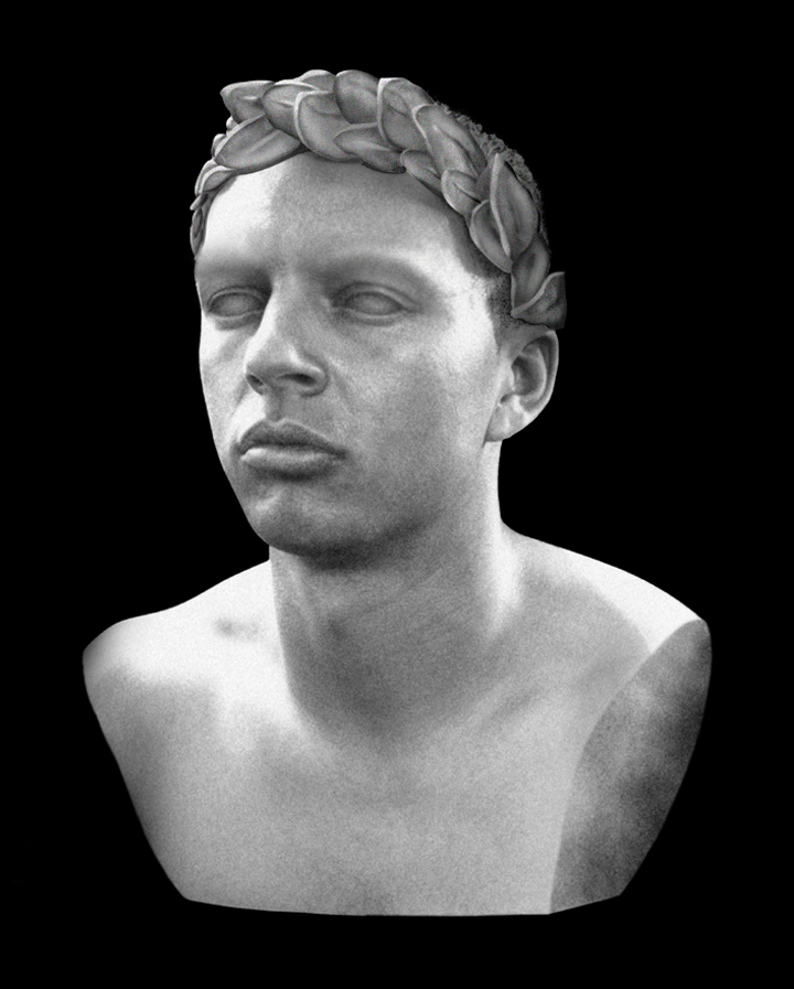 Reebok Olympics Stone Bust